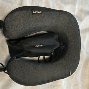 Black MLVOC Neck Pillow